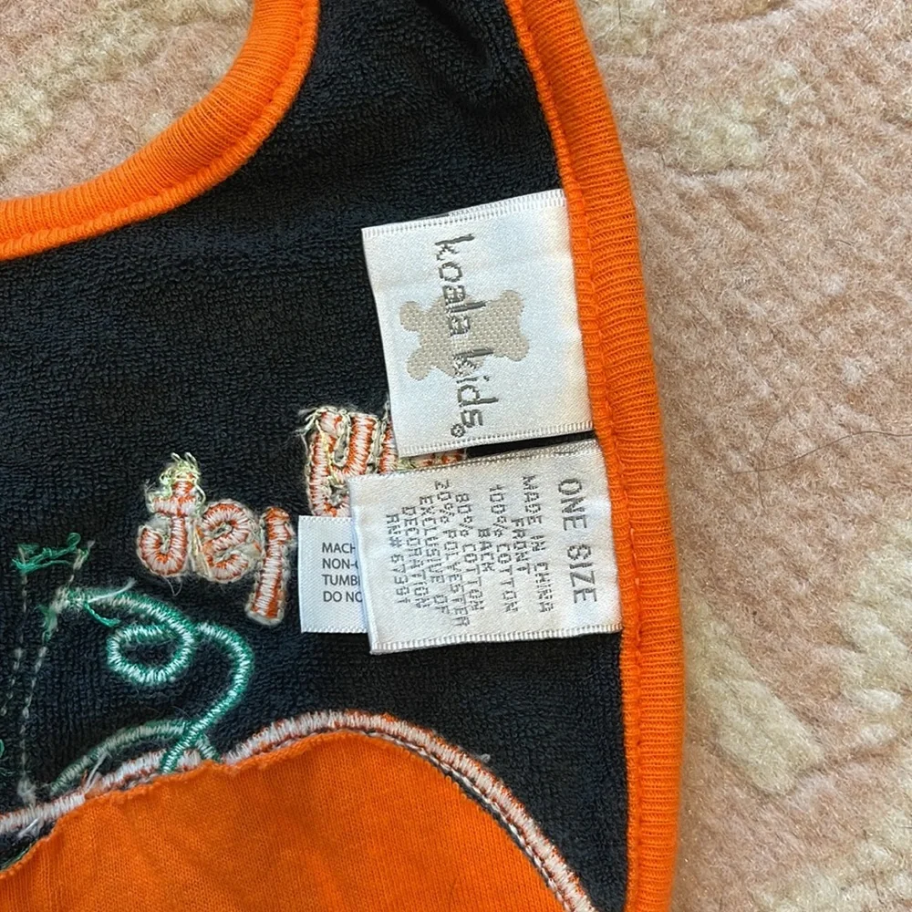 Halloween Bib